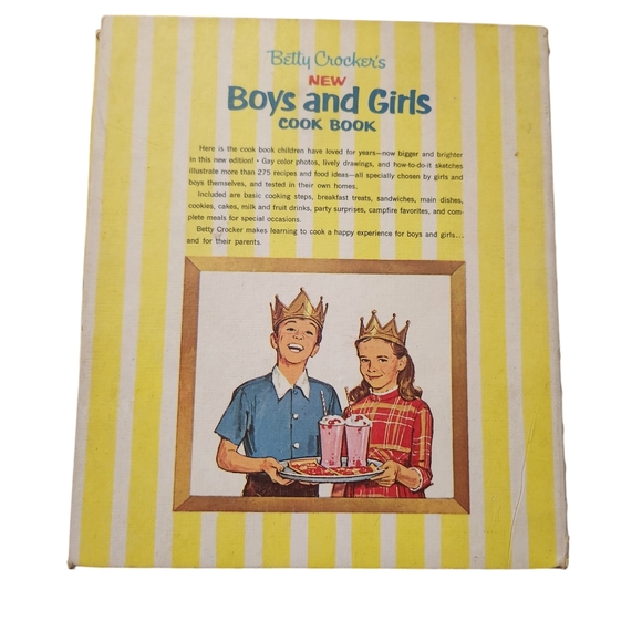 Vintage Betty Crocker Boys and Girls Spiral Cookbook 1965 - Picture 12 of 12